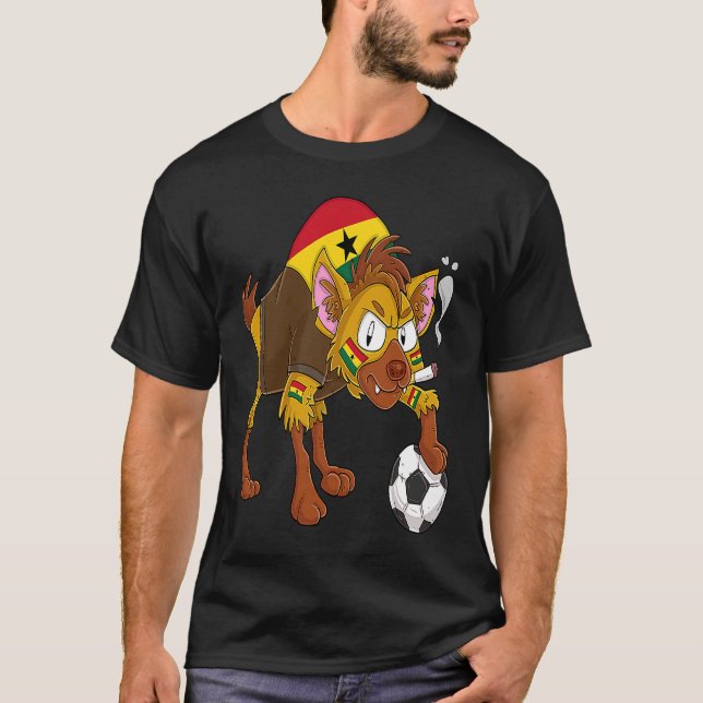 Hyena Fan Ghana T-Shirt (Front)