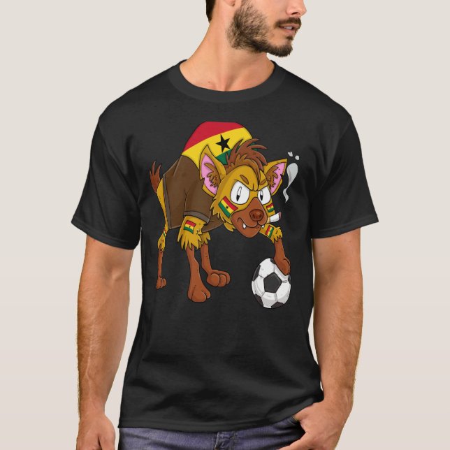 Hyena Fan Ghana T-Shirt (Front)