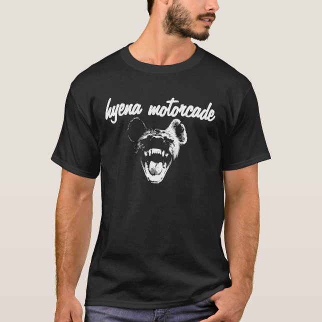 Hyena Motorcade logo  T-Shirt (Front)