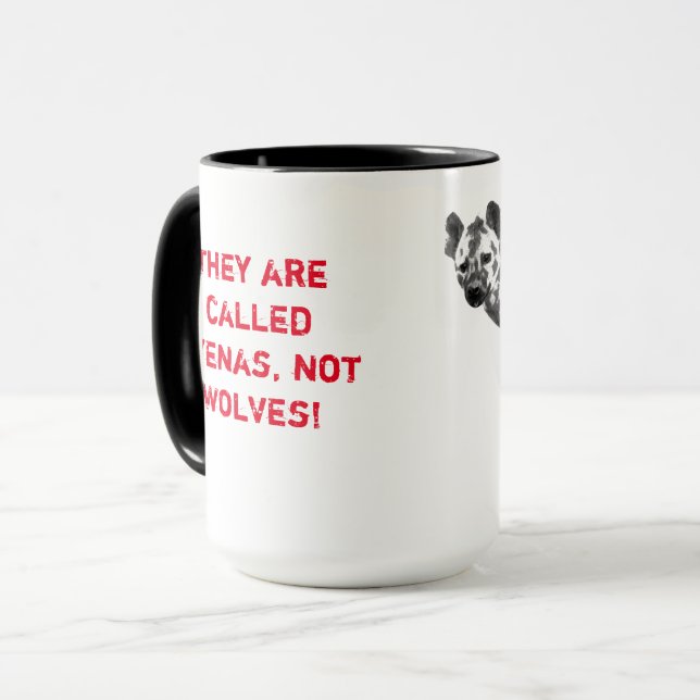 Hyena Mug (Front Left)