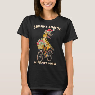 Hyena Santa Safari Bike Universe T-Shirt