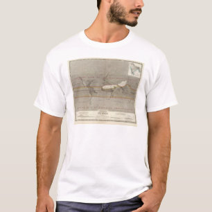 Hyetographic rain map T-Shirt