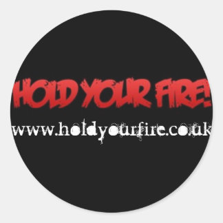 HYF! Black sticker with WWW