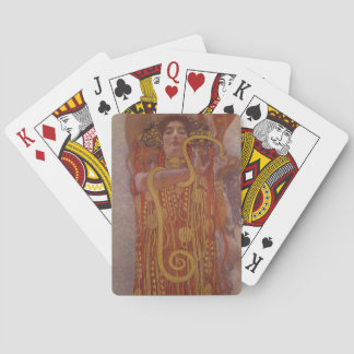 Hygeia by Gustav Klimt Playing Cards