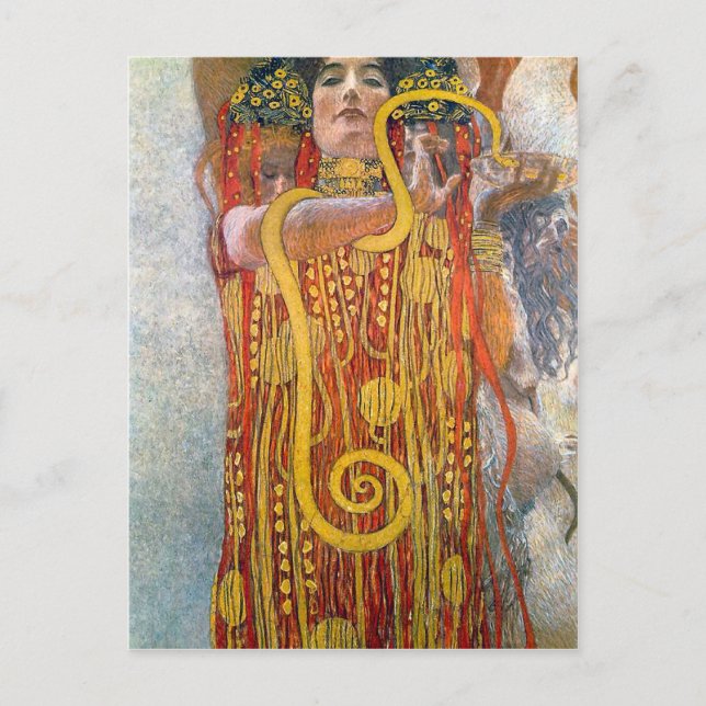 Hygeia by Gustav Klimt Postcard (Front)