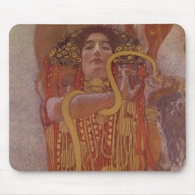 Hygeia ~ Gustav Klimt Mouse Mat (Front)