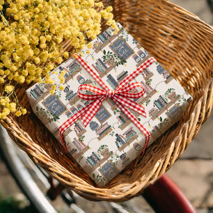Hygge Cosy Book Corner Wrapping Paper Sheet
