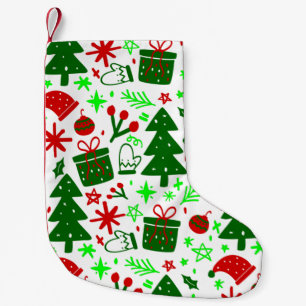 hygge cottagecore christmas merry xmas small christmas stocking