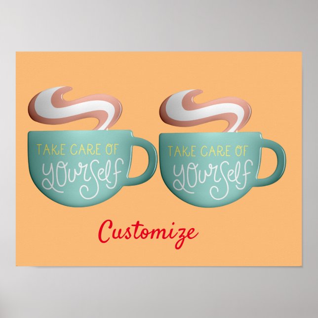 Hygge Drink Self-Care Thunder_Cove  Poster (Front)