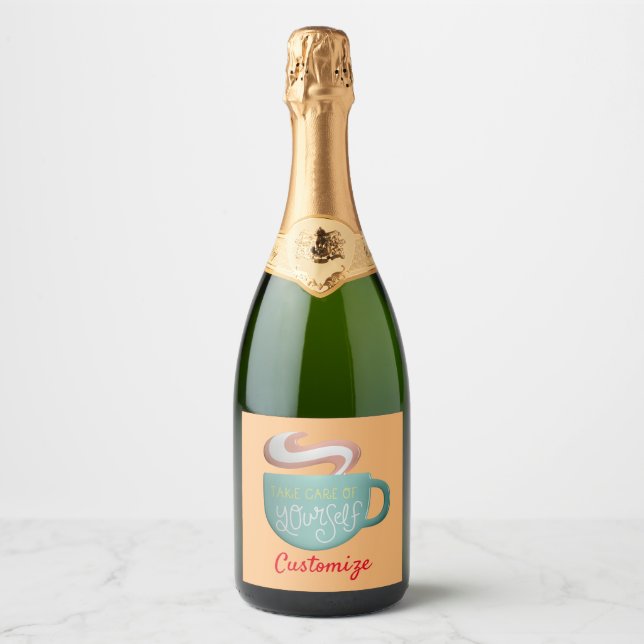 Hygge Drink Self-Care Thunder_Cove   Sparkling Wine Label (Front)