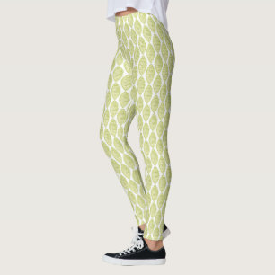 Hygge Flowers Pattern Leggings
