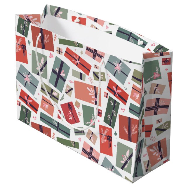 Hygge gifts large gift bag (Back Angled)