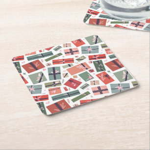 Hygge gifts square paper coaster