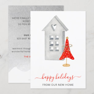 Hygge New Home Weve Moved Holiday Card