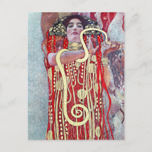 Hygieia by Gustav Klimt  Postcard