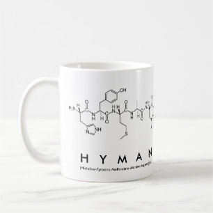 Hyman peptide name mug
