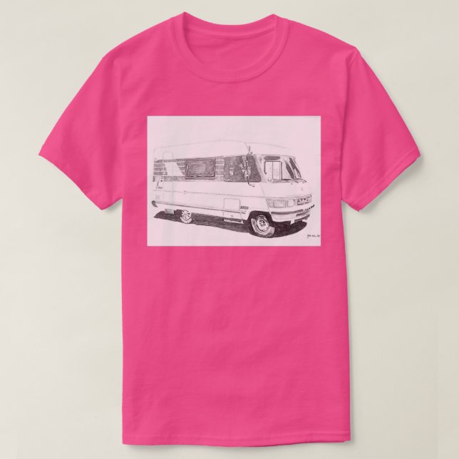 Hymer b544 designs T-Shirt (Design Front)