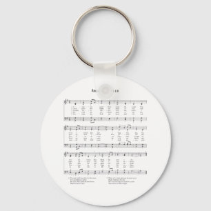 Hymn - Amazing Grace Key Ring