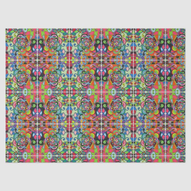 hymn for the weekend tissue paper (Front)