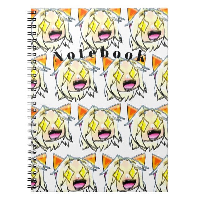 Hype Gloryheart Spiral Notebook (Front)