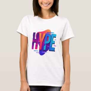 HYPE WAVE – Electric Spectrum T-Shirt
