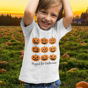 Hyped for Halloween Happy Jack O'Lanterns T-Shirt