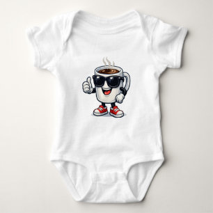 Hyped Up Coffee Cup Baby Bodysuit