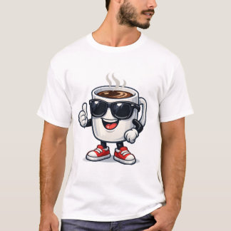 Hyped Up Coffee Cup T-Shirt