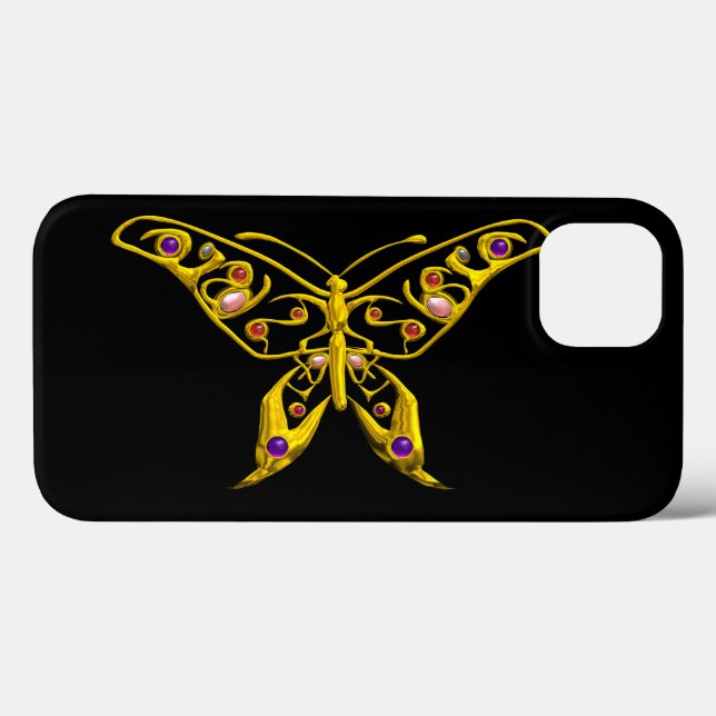 HYPER BUTTERFLY Black Case-Mate iPhone Case (Back (Horizontal))
