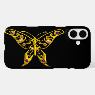 HYPER BUTTERFLY Black iPhone 16 Plus Case