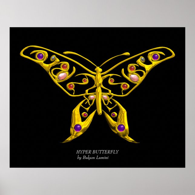 HYPER BUTTERFLY POSTER (Front)