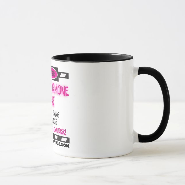 HYPER-HORMONE Zone Warning Mug (Right)