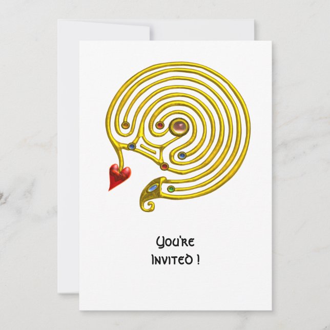HYPER LABYRINTH INVITATION (Front)