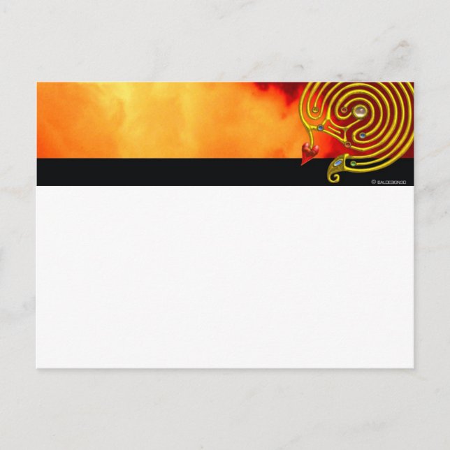 HYPER  LABYRINTH POSTCARD (Front)