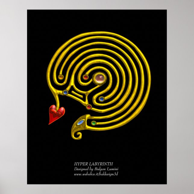 HYPER LABYRINTH POSTER (Front)
