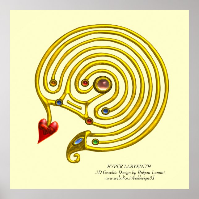 HYPER LABYRINTH POSTER (Front)