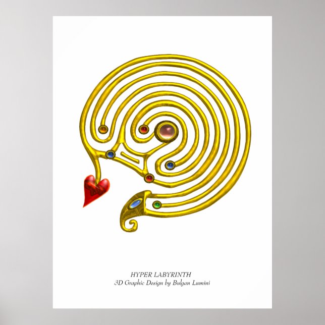 HYPER LABYRINTH POSTER (Front)
