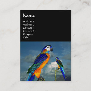 HYPER PARROTS / BLUE ARA BUSINESS CARD