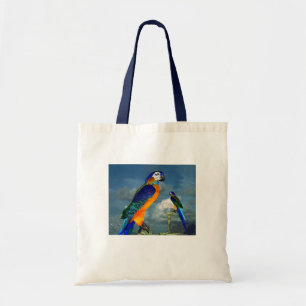HYPER PARROTS / BLUE ARA TOTE BAG