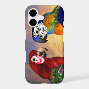 HYPER PARROTS /RED AND BLUE ARA