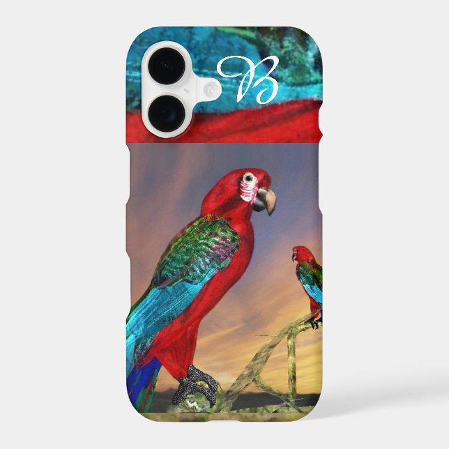 HYPER PARROTS / RED ARA MONOGRAM (Back)