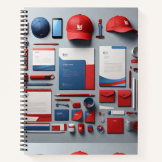 Hyper-Realistic Corporate Identity Notebook