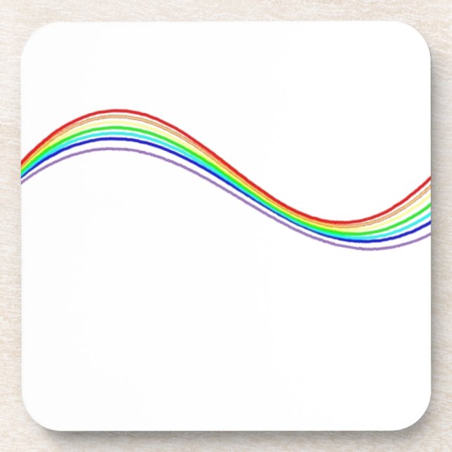 hyperbole arc-en-ciel coaster (Front)