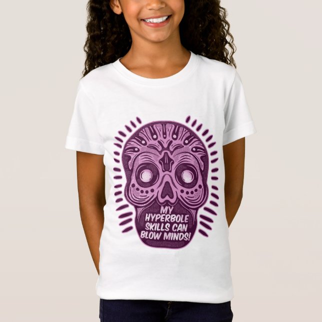 Hyperbole Funny ENGLISH LANGUAGE T-Shirt (Front)