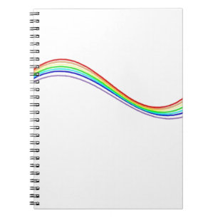 hyperbole rainbow notebook