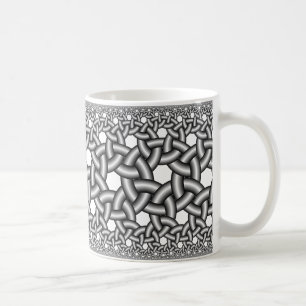 Hyperbolic ribbons 237 coffee mug