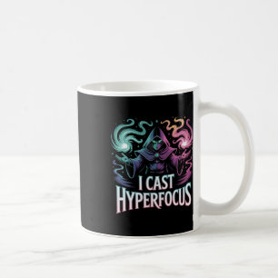 Hyperfocus Magic Spell Gamer Artwork Autism Mage M Coffee Mug