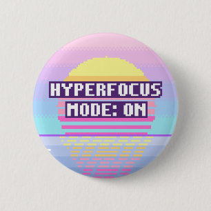 Hyperfocus Mode: On Neurodivergent Pixel Button