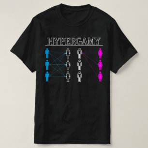 Hypergamy Meme Funny Dating Strategy Sarcastic T-Shirt