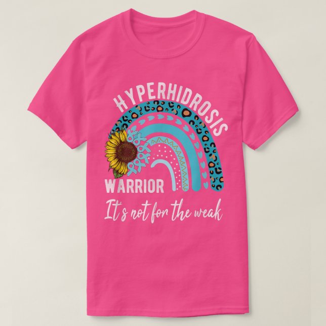 Hyperhidrosis shirts, awareness shirts  (Design Front)
